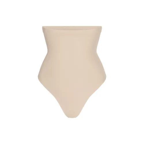 SKIMS SS25 CORE SCULPT HIGH WAISTED Стринг Трусики Женские 1 Пачка Песочный Песочный