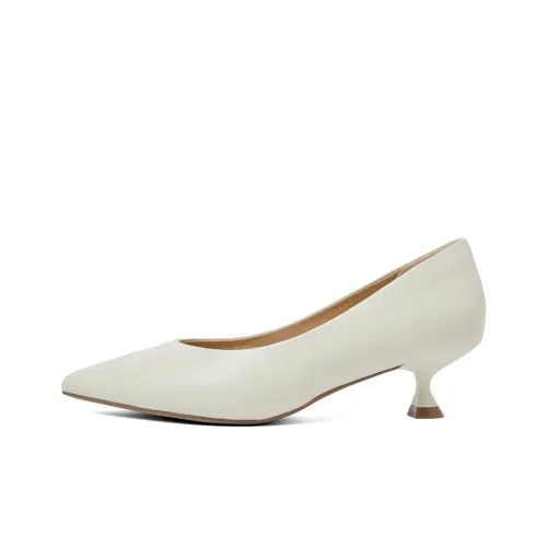 PT'SON Профессиональные туфли для коммутирования кожа высокий каблук 4,5 см женские