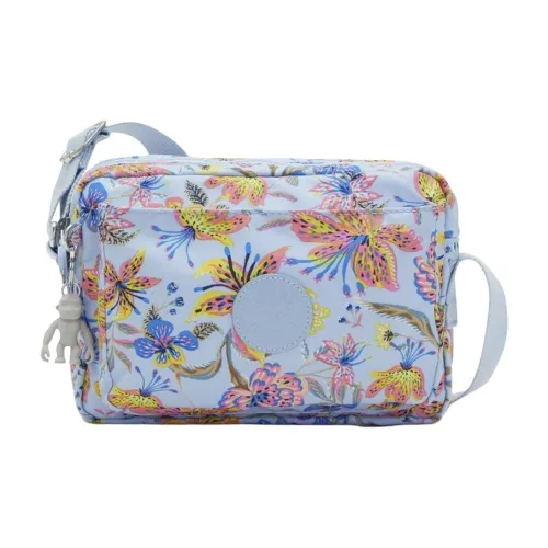 Kipling Переработанный полиэстер Сумка через плечо Средняя Унисекс Синий