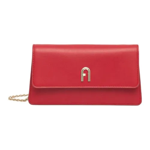 Furla Сумка через плечо из натуральной кожи маленькая сумка на плечо женская красная