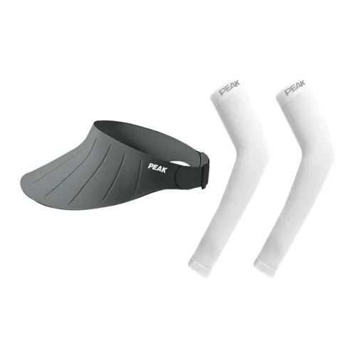 PEAK Полиамид Эластан UV Защита Головные уборы Унисекс Серый Белый 2 Штуки Набор