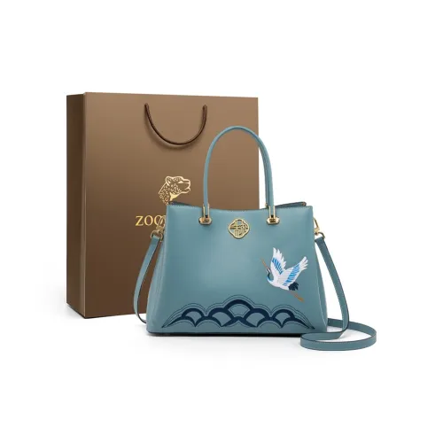 ZOOLER Коровья кожа Сумка через плечо Стандартная Женская Пыльно-синий