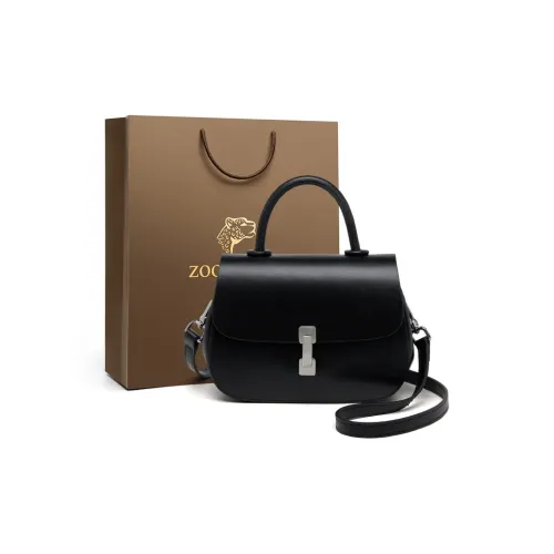 ZOOLER Коровья кожа Сумка через плечо Одно плечо Женская Кремовый Абрикос Молочный Шоколад Белый Кукарный Хепберн Черный