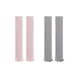 Розовый + Светло-серый, 2 шт