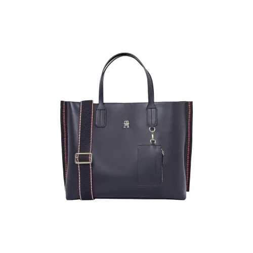 Tommy Hilfiger Полиуретан Одно Плечо Сумка Женская Синяя