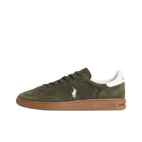 Polo Ralph Lauren Bedford Low Топ Скейтборд Кроссовки Мужские Зеленые