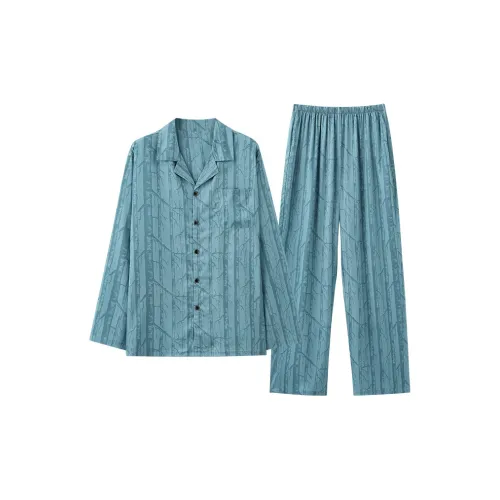 Huggy Kissy Пижамный комплект Мужской Светло-зеленый