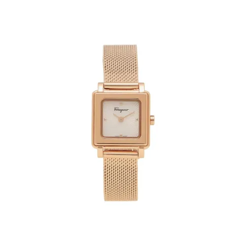 Ferragamo Salvatore Ferragamo Collection Наручные часы Кварцевый механизм Ремешок из нержавеющей стали 20 мм