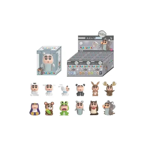 Simplicity And Cultural Creation X Crayon Shinchan Animal Collection Rice Рельефная Q Version Plush Doll