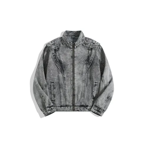 Mulinsen Denim Jacket Unisex Gray Mulinsen Деним Куртка Унисекс Серый