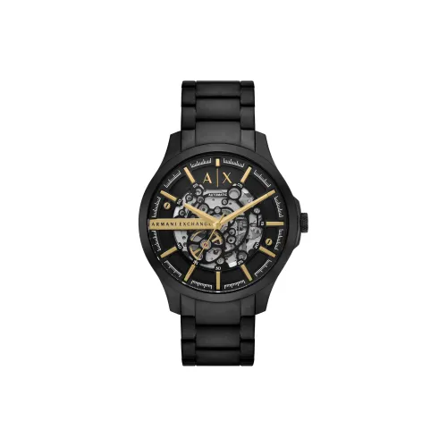 ARMANI EXCHANGEAE Darth Vader Наручные часы Механический механизм Нержавеющая сталь Ремень Черный циферблат Мужские часы