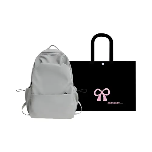 HACIN Nylon Рюкзак Мужской Серый Черный