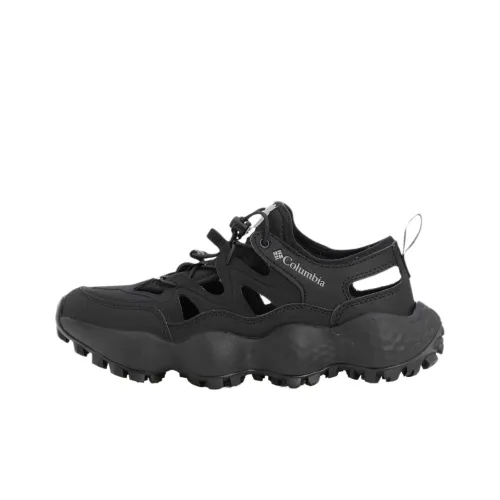 Columbia совместная брендантная противоскользящая обувь для походов Женская Черная