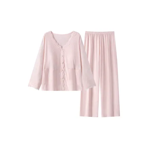 YUZHAOLIN Pajama Комплект Женский Розовый