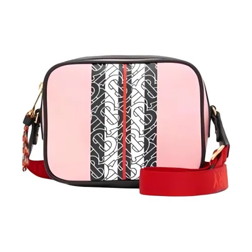 Burberry Телячья кожа Сумка через плечо Женская Розовая