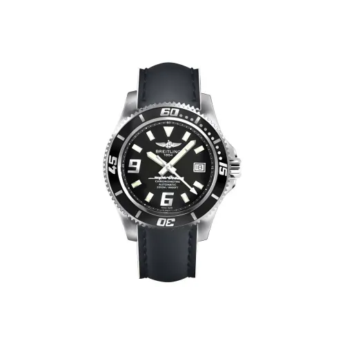 BREITLING Автоматический Механический Часы Мужские Super Ocean Collection 44mm*16,7mm Черные