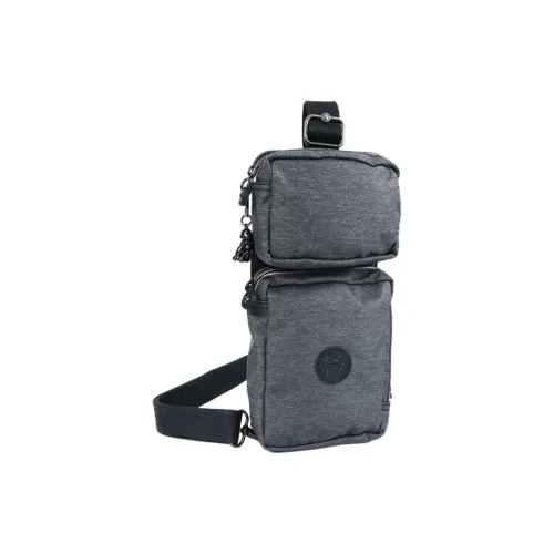 Kipling Полиэстер Sling Сумка Унисекс Серый