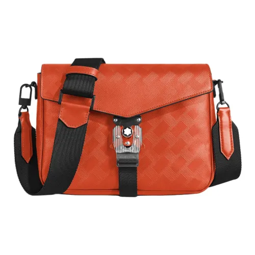 MONTBLANC Кожа Конверт Сумка через плечо Мужская Spicy Перечно-красная