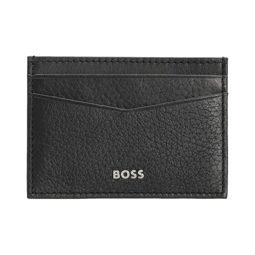 Boss Коровья кожа Держатель для карт Средний Унисекс Черный