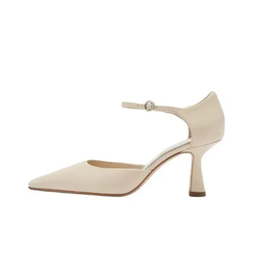 Aeyde Salvi Песочные часы Высокие каблуки 7,5 см Женские Бежевый