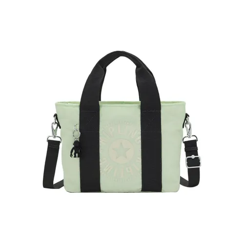 Kipling Нейлон Одно Плечо Сумка Средняя Женская Ventilated Зеленая