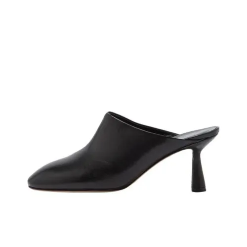 Aeyde Домашние тапочки 6,5 см Женские Черные