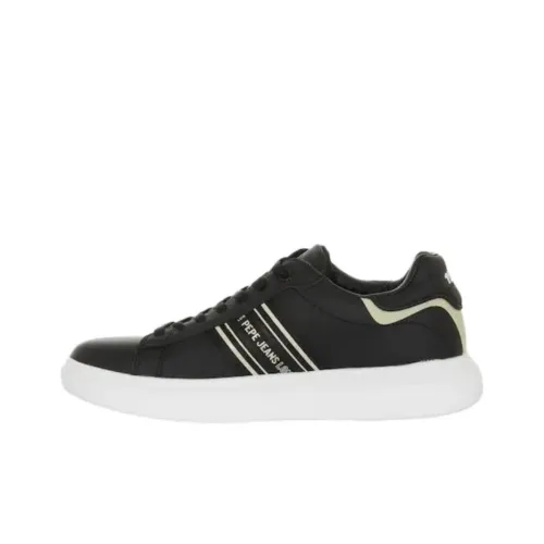 Кроссовки для скейтбординга Pepe Jeans Low Top, черные, мужские