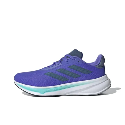 Adidas Response Super Slip-Resistant и Breathable Low-Top Повседневные Беговые Кроссовки Мужские Blue