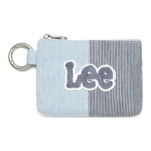 Lee Хлопок Монета Кошелек Мини Женский Синий