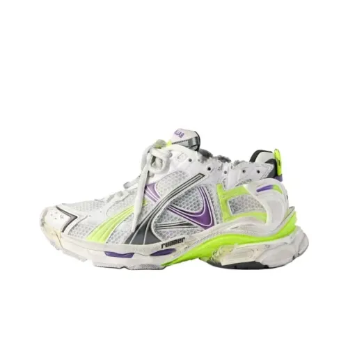 Balenciaga Низкий Топ Повседневная Обувь Женская Белая