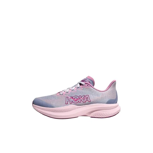 HOKA ONE ONE MACH 6 Детская беговая обувь Низкий топ Виноградный фиолетовый Kids