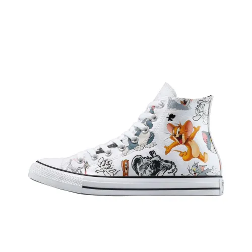 Converse Chuck Taylor кеды, высокие, белые, унисекс