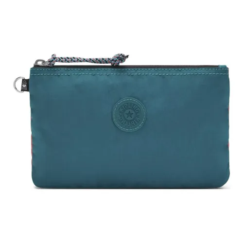 Kipling Полиамид Хранение Сумка Унисекс Бирюзовый и Коралловый
