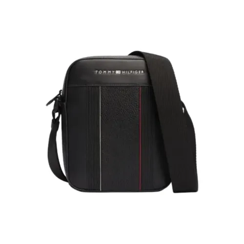 Сумки через плечо Tommy Hilfiger черные мужские