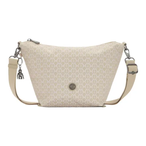 Kipling Нейлоновая Сумка через плечо Стандартная Женская Бежевая