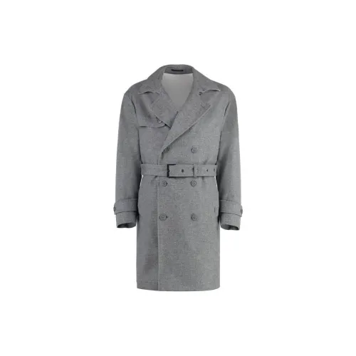 Hugo Boss Серый Мужской Пальто