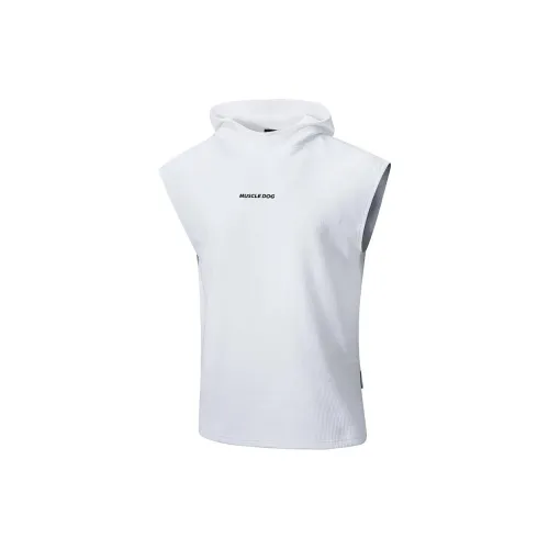 Muscle Dog Топ без рукавов Мужской Белый