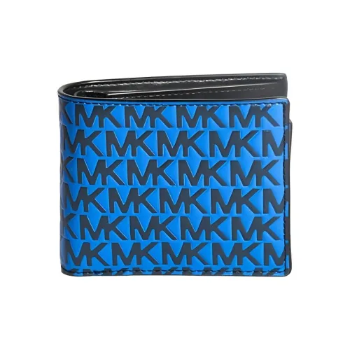 MICHAEL KORS MICHAEL KORS Luggage Collection Кожа Кошелек Держатель для карт Мужской Синий