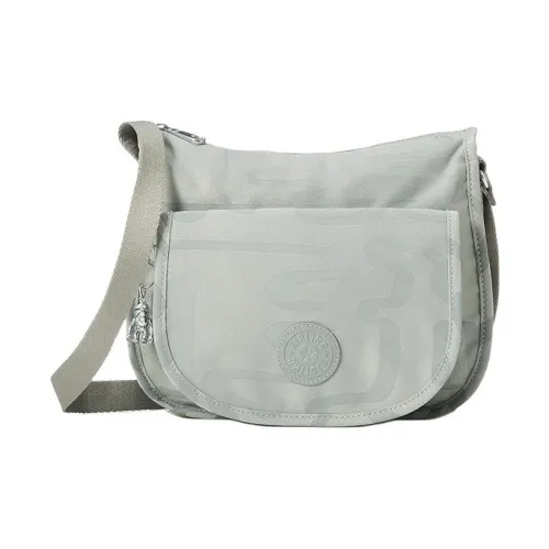 Kipling Нейлоновые сумки через плечо сумка на плечо женская серебряная серая
