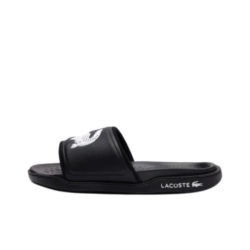 LACOSTE Croco Слипоны Черные Женские