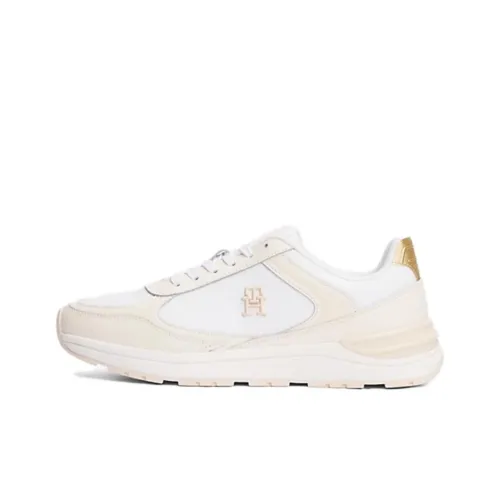 Tommy Hilfiger TH Monogram Повседневный Низкий Топ Белый Розовый Женский
