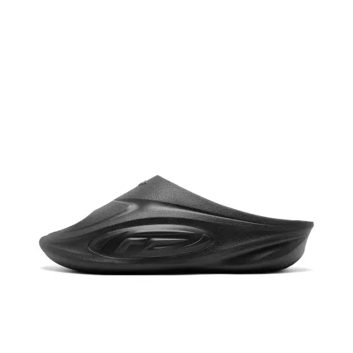 QIAODAN FE Slippers Слипоны Мужские Черные