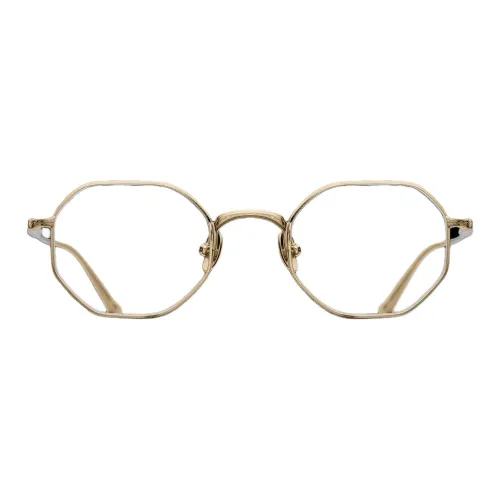 Matsuda Металл β-титан Сплав Нерегулярная форма Оправы для очков Унисекс Золотой