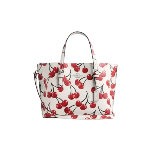 COACH Кожа Тоут Сумка Сумка для покупок Сумка на плечо Сумка среднего размера Женская