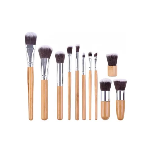 YUECHUMEI Бамбук Ручка Кисть для макияжа Набор Контуринг Фиксация Детали Дружественный к коже Форма Для Тени 1 Пачка