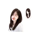 Корейский женский высокий уровень ключица, волосы средней длины (размер в длину), стиль [мокко 40 см]