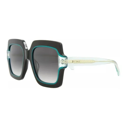 Just Cavalli Ацетат Квадратные Солнцезащитные Очки Женские Черные