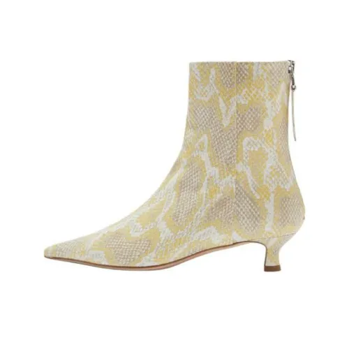 Aeyde Zoe Ботильоны 3,5 см Женские Желтые