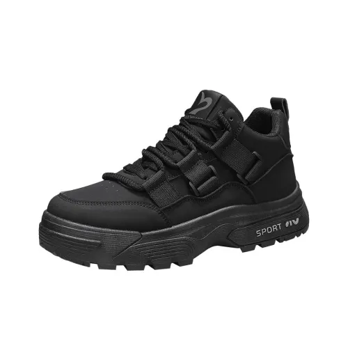 M.M Party Амортизация Противоскользящий Устойчивый к истиранию Баланс Увеличение высоты MID Топ Casual Мужской