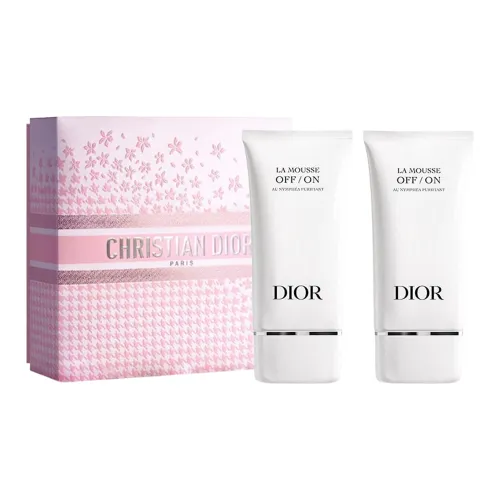 DIOR Water Lily Double Pack Box Очищающие средства Успокаивающий Hydrating Cleansing Makeup Removal 150мл*2